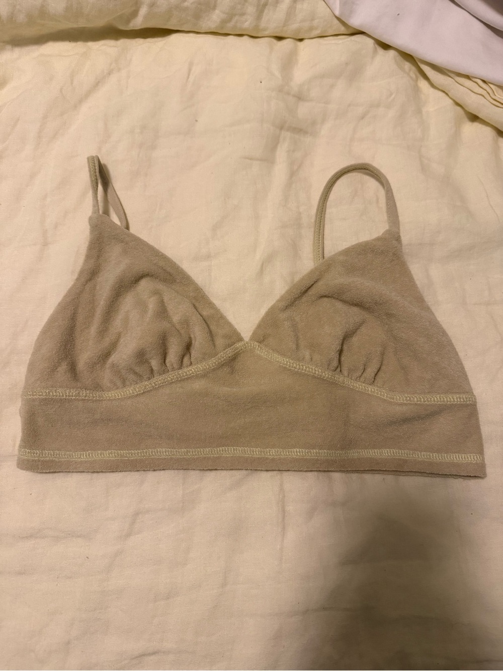 Free People Terrycloth Bralette Top